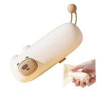 Mini Bag Sealer, Rechargeable Handheld Magnetic Bag Sealer Heat Seal, Portable Cute Cartoon Bear Shape for Storing Snacks Fruits Food Daily Necessities