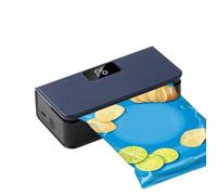 Mini Bag Sealer | Rechargeable Magnetic with Cutter 6 Modes | Compact Model with Bag Cutter and Magnet | Snacks, Cereal, Fruit, Vegetable, Home, Kitchen, Restaurant, Camping