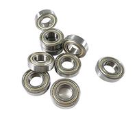 Mini Ball Bearings Iron Shield 693ZZ Z1 Grade Steel 3mm x 8mm x 4mm 10pcs