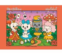 Mini Ballerinas: Wonderland: A Ballerina Coloring Book of Curious Characters and Magical Twirls