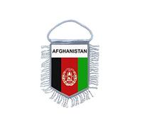 Mini banner flag pennant window mirror cars country banner afghanistan
