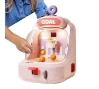 Mini Basketball Game - 24x15.5cm Compact Ball Toy, ABS Educational Mind, Training Game with Sound and Light Features | Fun Interactive Sports Toy for Boys, Girls, Students, Gamers, Home,