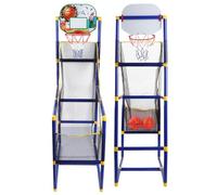 Mini Basketball Stand for Les - Indoor Outdoor Arcade Shooting Toy with Panel and Net | Compact Hoop Game Set, Easy Assembly Fun Sports for the Time of Play