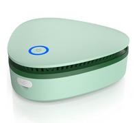 Mini Battery Powered 20mg/h Ozone Machine for Hunting Home Shoes cabinet Fridge Cat litter(green)