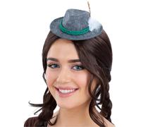 Mini Bavarian Trenker Hat, Grey