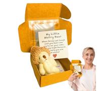 Mini Bears - Stuffed Bear | Mini Bear Plush Animal In Gift Box | Handmade Pocket Toy With Inspirational Card | Children Christmas Valentines Day Birthday Present Soft Cuddly Collectible