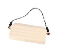 Mini Beauty Case - Soft Case, Compact Purse, Lightweight Wash Bag with Secure Closure for Holding Lipstick, Cards and Skin Care on the Go, Ideal for Daughters, Girlfriends and Women, apricot, see