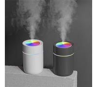 Mini Bedroom Humidifier With Colorful Night Light, Portable Car & Desktop USB Humidifier, Essential Oil Diffuser & Aroma Anion Mist Maker