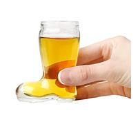 Mini Beer Boot Shot Glasses 1.6oz/45ml - Case of 12 - Miniature German Beer Boots, Novelty Glasses