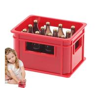 Mini Beer Bottle Set - Miniature Alcohol Bottles, Collectible Toys | Tabletop Pub Decorations, Fairy Garden Photo Prop Product for Home Bar Men Hobby Craft Display, Tiny Beer Bottles