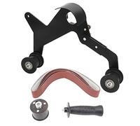 Mini Belt Sander DIY Polisher Grinder Tool, Stainless Steel Tube Pipe Polisher - Wear, Easy Replacement, Ideal for Metalworking and Home Use (M10)