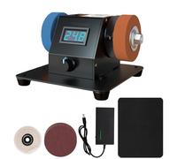 Mini Belt Sander with Variable Speed Control & Digital Display, 250W Power Sander for Woodworking & Metal Grinding, Ideal for DIY Projects