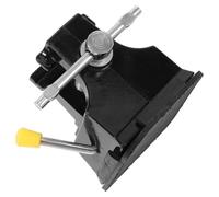 Mini Bench Vise Fixture Tool for Engraving Machine Auxiliary Fixing | Metal Build, Black Finish, Lightweight Compact Body, Impact Resistant, Portable Use for Fine Engraving Work