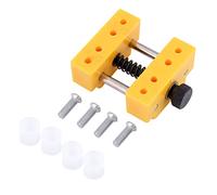 Mini Bench Vise Hobby Table Drill Press Craft Watch Jewelry Clamp Repair Tool Lightweight Portable Alloy Plastic 50x55x25mm 1.96x2.16x0.98 Inches Jaw Opening 3mm to 30mm