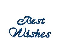 Mini Best Wishes Script: Tattered Lace Metal Die for Paper Card Craft