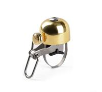 Mini Bicycle Bell with High Volume Perfect Addition to Any Road or Mountain Bike (Gold)