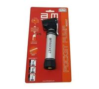 Mini Bicycle Hand Pump For Presta Dunlop Schrader Valves Silver Bike Pump New