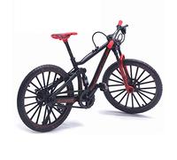 Tree2018 Mini Bicycle Model,Finger Bike Model 1:10 Scale Desktop Alloy Vehicles Diecast Collection Gifts Racing Toys Mountain Bike Simulation Toy Home Office Ornaments(red)
