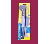 Mini Bicycle Pump, Portable Bike Tyre Inflator, Grey for EBikes and Bicycles