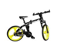 Mini Biicycle Model - Zinc Alloy ABS Rubber 10x2x7cm Finger Bike | Fidget Keyring | Finger Skateboards For Desk Toys, Stress Relieve, Fingertip Movement Party Favors Replacement Wheels And Tools