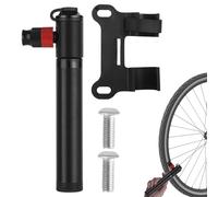 Mini Bike Pump | 7.6 Portable Tyre Pump for Cycle, Quick Inflator Double Valve Mounting Frame Accessories for Mountain Bike Hiking Outdoor