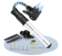 Mini Bike Pumps with Presta & Schrader Valve，Hand Mini Pump, Portable Inflator Pump with Repair Kit，Fast Tyre Inflator Pump Road and Mountain Bikes, Balls etc (Silver)