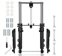 Mini Bike Suspension Kit,Mini Bike Front Suspension Fork for Mega,Coleman and Many Others-Great Upgrade for Most Mini Bikes,Small Motorcycle Shock Absorber Fork Frame Upgrade Kit