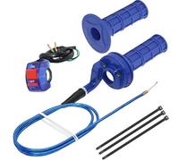 Mini Bike Throttle Cable Handlebar Grips Kit Compatible with Coleman CT200U BT200X, 7/8 Throttle Assembly for Dirt Pit Bike Motorcycle 50-250CC Predator 212 CT200U-EX Baja Warrior DB30 Minibike Parts