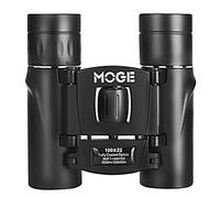 Mini Binoculars,100x22 BAK4 FMC Optics Lenes 3000m Folding Pocket Telescope High Power Low Light Night Vision W/Clean Cloth and Carry Case for Bird Watching Travel Concerts Sports