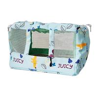 Mini Bird Nest Cage - Breathable Parrot Nest Cage | Hut with Cool Mat | Waterproof Fabric Habitat for Parakeets, Kakkokolls, LoveBirds, Conures | Cosy Hanging Cave for Small Ha