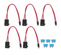 Mini Blade Holder - 20A Heavy Duty Extension Wire for Automotive Boxes, Tight Design Prevents Drop, Easy Insertion for Small and Hard - to - Reach Spaces (type 5)