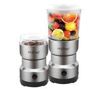 Mini Blender 300W 2 in 1 with Stainless and Coffee Grinder Function 0.35L