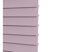 Mini Blinds Suitable For 20" W X 63" H Windows 1" Aluminum Horizontal Venetian Blinds Darkening Can Mounted Inside Or Outside(Pale purple)