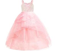 Mini Block Craft Costume Dress for Women Birthday Halloween Party, Pink, Medium