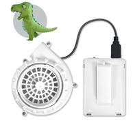 Mini Blower Fan for Dinosaur Costume, Upgrade Inflatable Costume Fan Replacement Blow up USB Potable Fans for Doll Mascot Head or Other Inflatable Holiday Game Clothing Suits