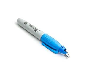 Mini blue sharpie