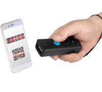 Mini Bluetooth Barcode Scanner 3-in-1 Wireless 2.4G & USB Wired QR 1D 2D Code Reader - Pocket-Size High-Speed Scanner for Android, iOS, Windows, Tablets, Laptops, POS Systems