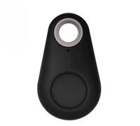 Mini Bluetooth Key Finder & GPS Tracker - Smart Anti-Lost Device for Keys, Wallets, Pets, Kids, Luggage, Car - Wireless Locator Tag with Free App for i-OS & Android(Black)