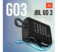 Mini Bluetooth Speaker JBL Go 3 Portable Waterproof Audio Speakers Black Tech UK