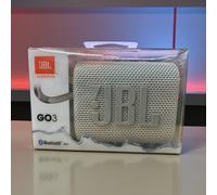 Mini Bluetooth Speaker JBL Go 3 Portable Waterproof Speakers Silver Tech Gift