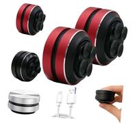 Mini Bluetooth Speaker, The Anything Speakers, Bluetooth Mini Speakers Bone Conduction Portable Wirelessspeaker. (2*Red)