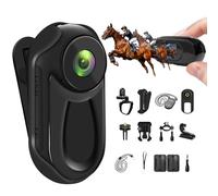 Mini Body Camera 1080P, 2026 Improved Design Action Camera with 0.85'' Display Screen, Motorcycle Helmet Cameras, Wearable Sports POV Camera, Video/Photo, 120° Wide-Angle, Multiple Accessories