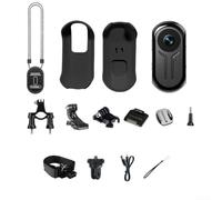 Mini Body Camera, 1080P Wearable Action Cam With Night Visions And 120° Wide Angle Lens Compact POV Video Recorder For Cycling Vlogging(Black)