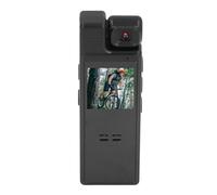 Mini Body Camera, 4K 128G Body Worn Camera with Audio and Video Recording, Small Wearable Pocket Body Worn Cam with Night Vision /140 Degrees Wide Angle Lens for Security (Black)