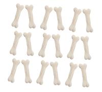 Mini Bone Model 20 Pcs Resin Realistic Dogs Toy for Children