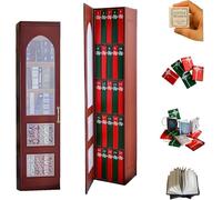 Mini Book Advent Calendar 2025-24 Miniature Book Ornaments Christmas Countdown Calendar for Reading Lovers and Christmas Tree Decor,Books Lovers Gifts (A)