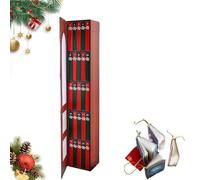 Mini Book Advent Calendar 2025, Books Lovers Gifts Advent Calendar with 24 Book Gift, Gifts Calendar, Christmas Countdown Calendar for Books Lovers, Holiday Decorations (Red)