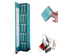 Mini Book Advent Calendar 2025, Halloween Advent Calendar with 24 Books for Book Lovers Gifts, Christmas-Books Calendar for Miniature Library Holiday Decoration (Blue)