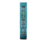 Mini Book Ornament Advent Calendar 2025, 24 Books Gift - Literature Lovers Christmas Countdown Calendar, Miniature Library Bookshelf Decor, Book Advent Calendar for Home/Office (Blue)