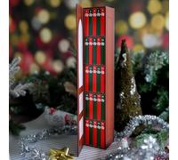 Mini Book Ornament Advent Calendar 2025, Mini Book Advent Calendar, Books Lovers Gifts Advent Calendar with 24 Gift (Red)